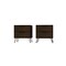 Manhattan Comfort Rockefeller Nightstand 2.0 in Brown, PK2 2-102GMC5 - alternate 1